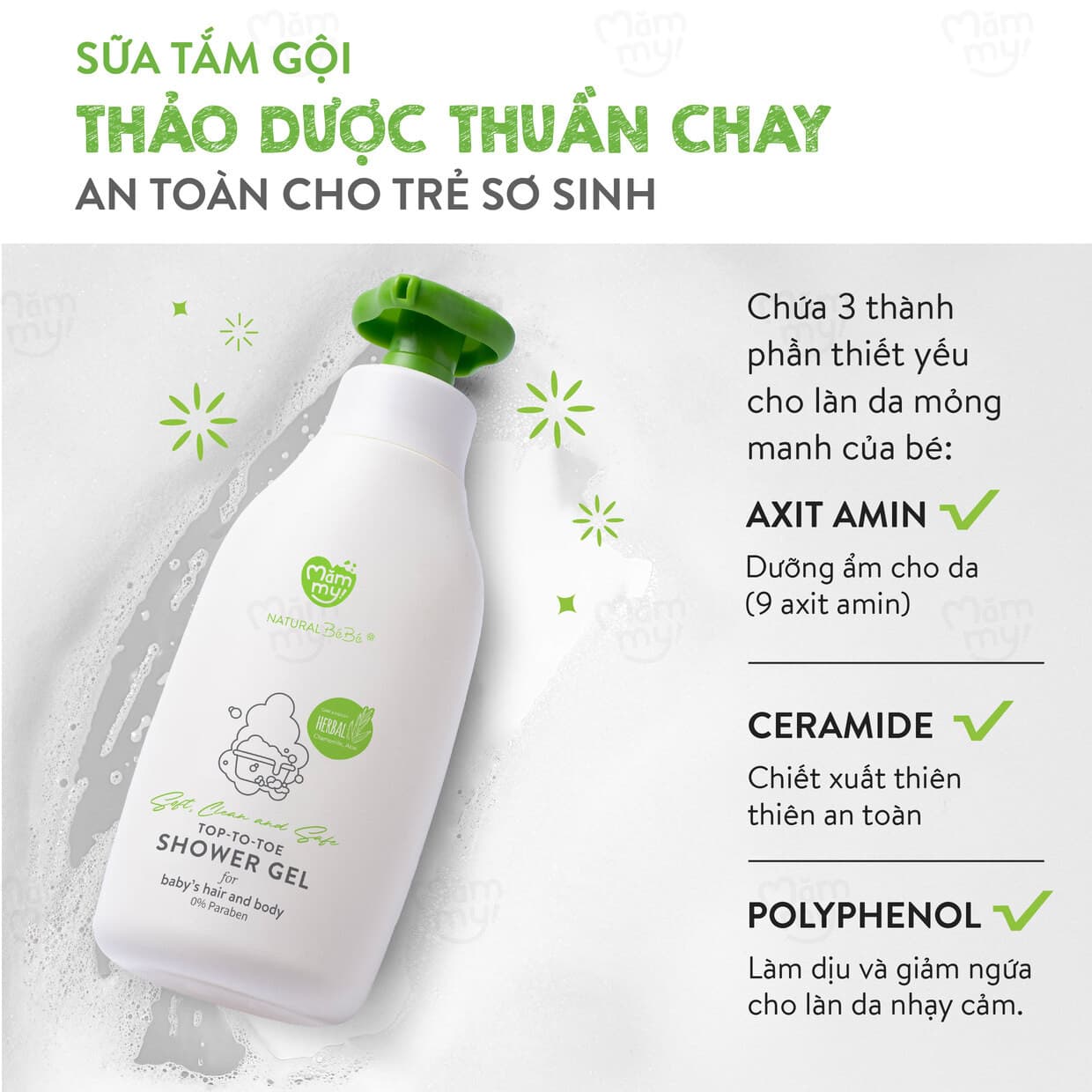 Sữa tắm thảo dược Top-to-toe Shower gel 200ml 17
