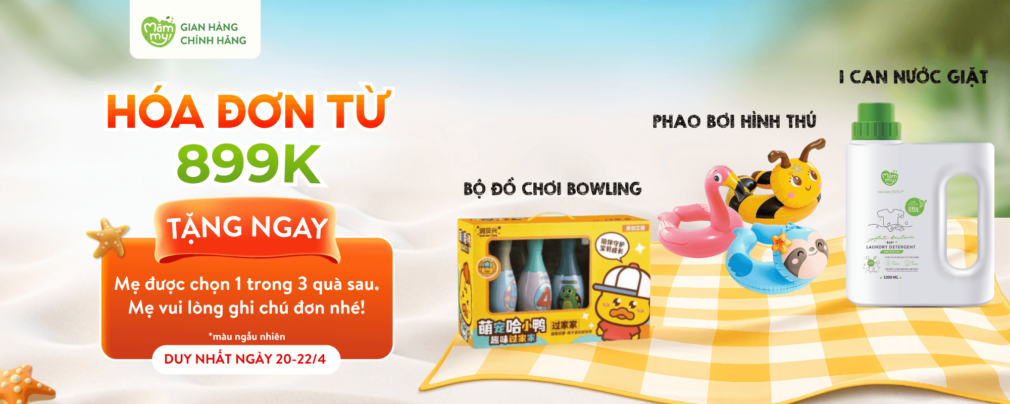 Quà hóa đơn 899K