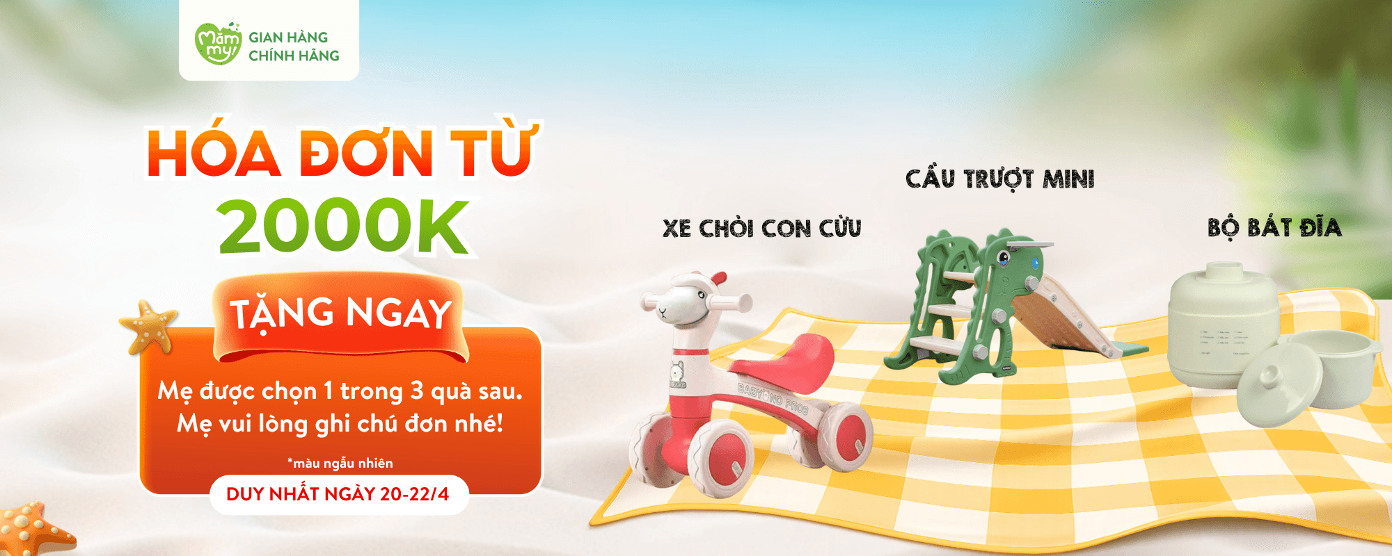 Quà hóa đơn 2000K