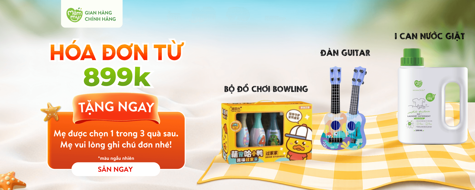 Quà hóa đơn 899K