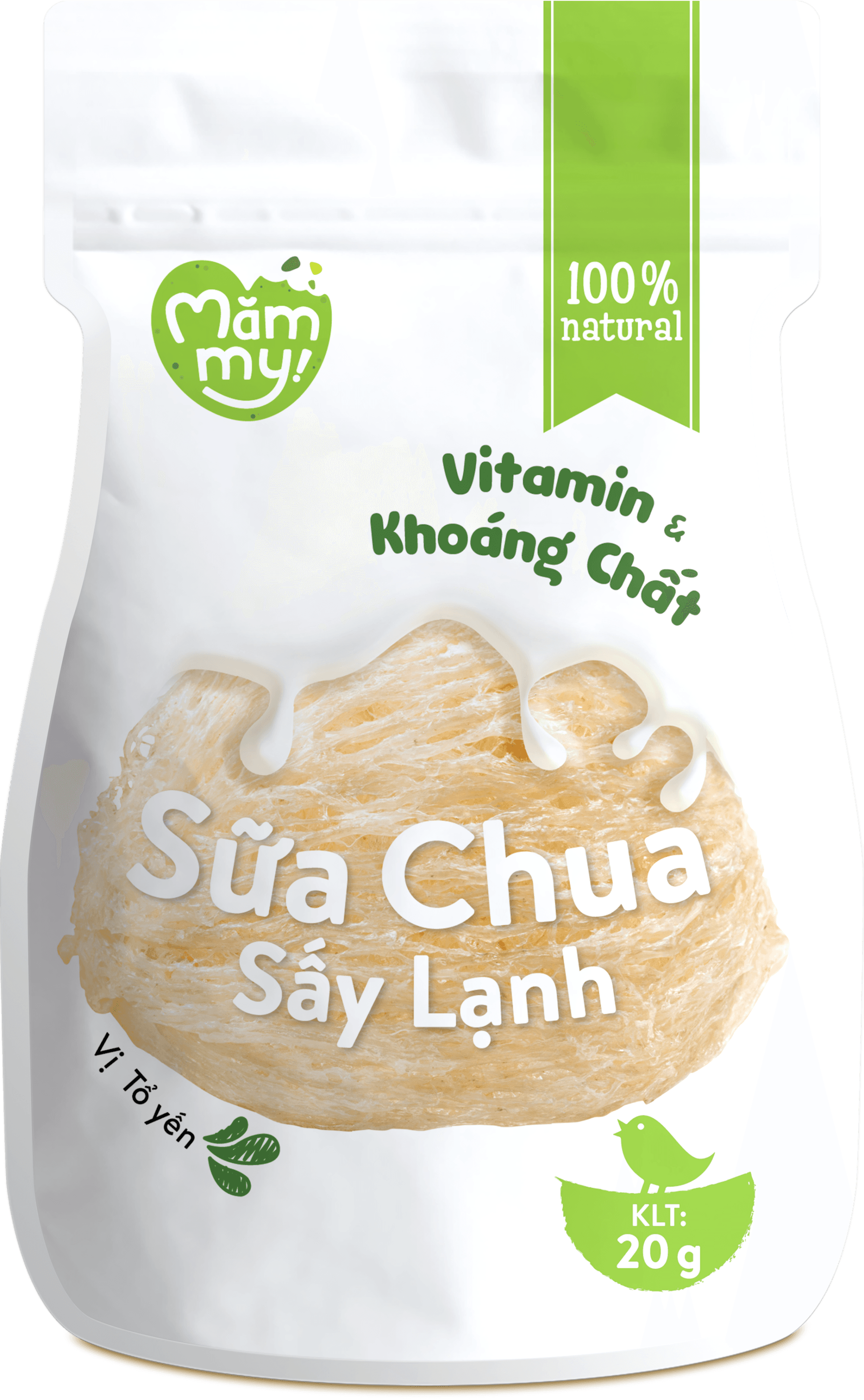 Sữa chua sấy vị tổ yến 1