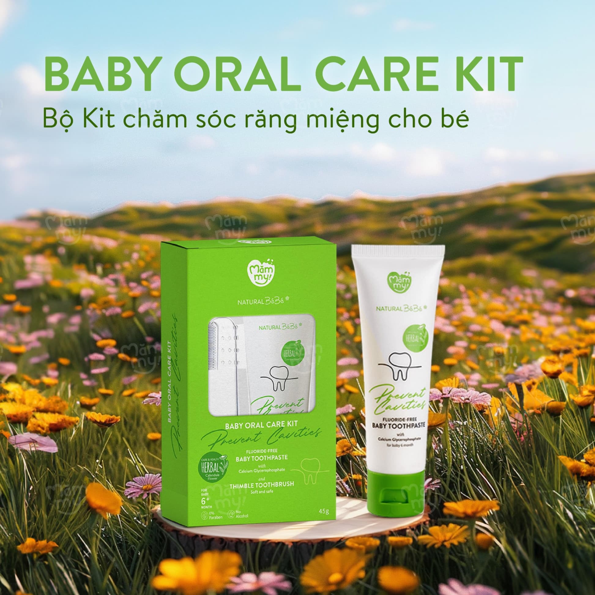 Kem đánh răng thảo dược Natural BéBé 19