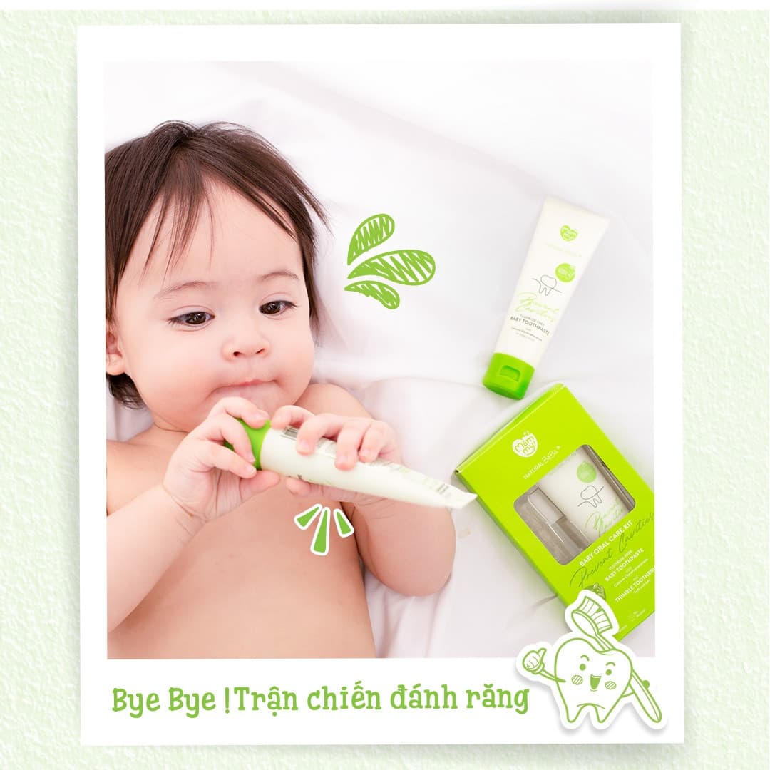 Kem đánh răng thảo dược Natural BéBé 12