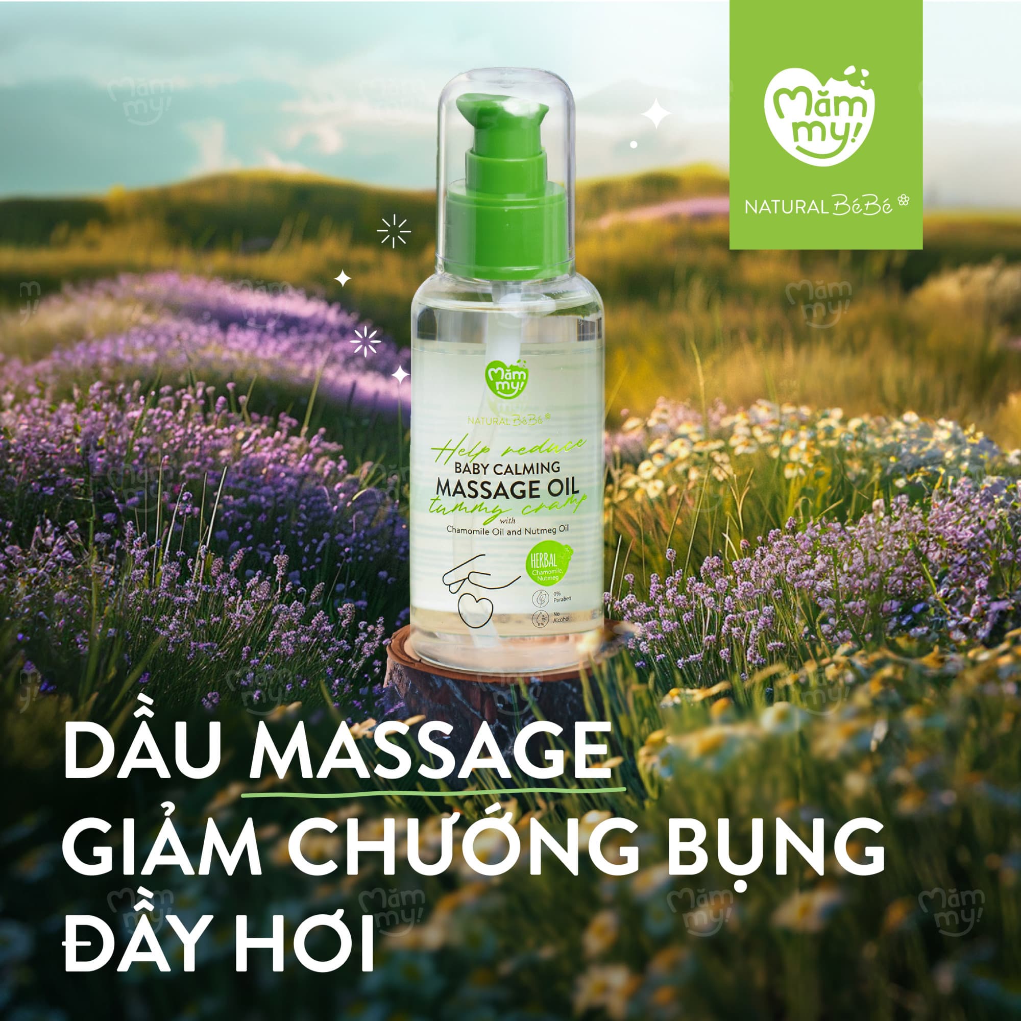 Dầu massage thảo dược Baby Calming - TẶNG KEM ĐÁNH RĂNG 12