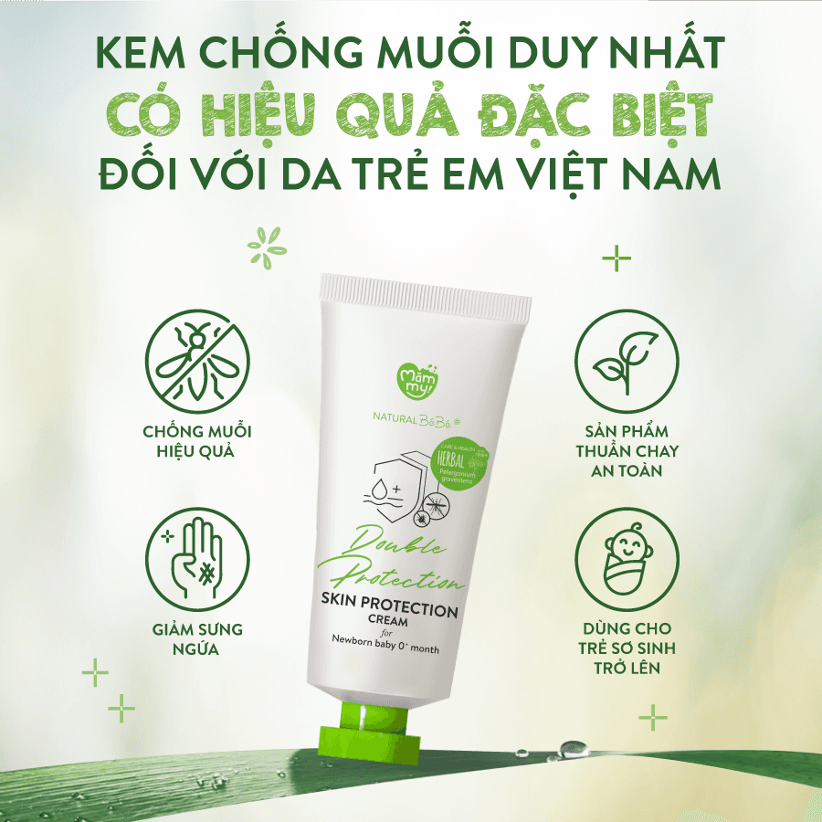 [DATE 2028] Kem chống muỗi, côn trùng - Tuýp 50gr [MUA 1 TẶNG 1 + đồng hồ đuổi muỗi] 4