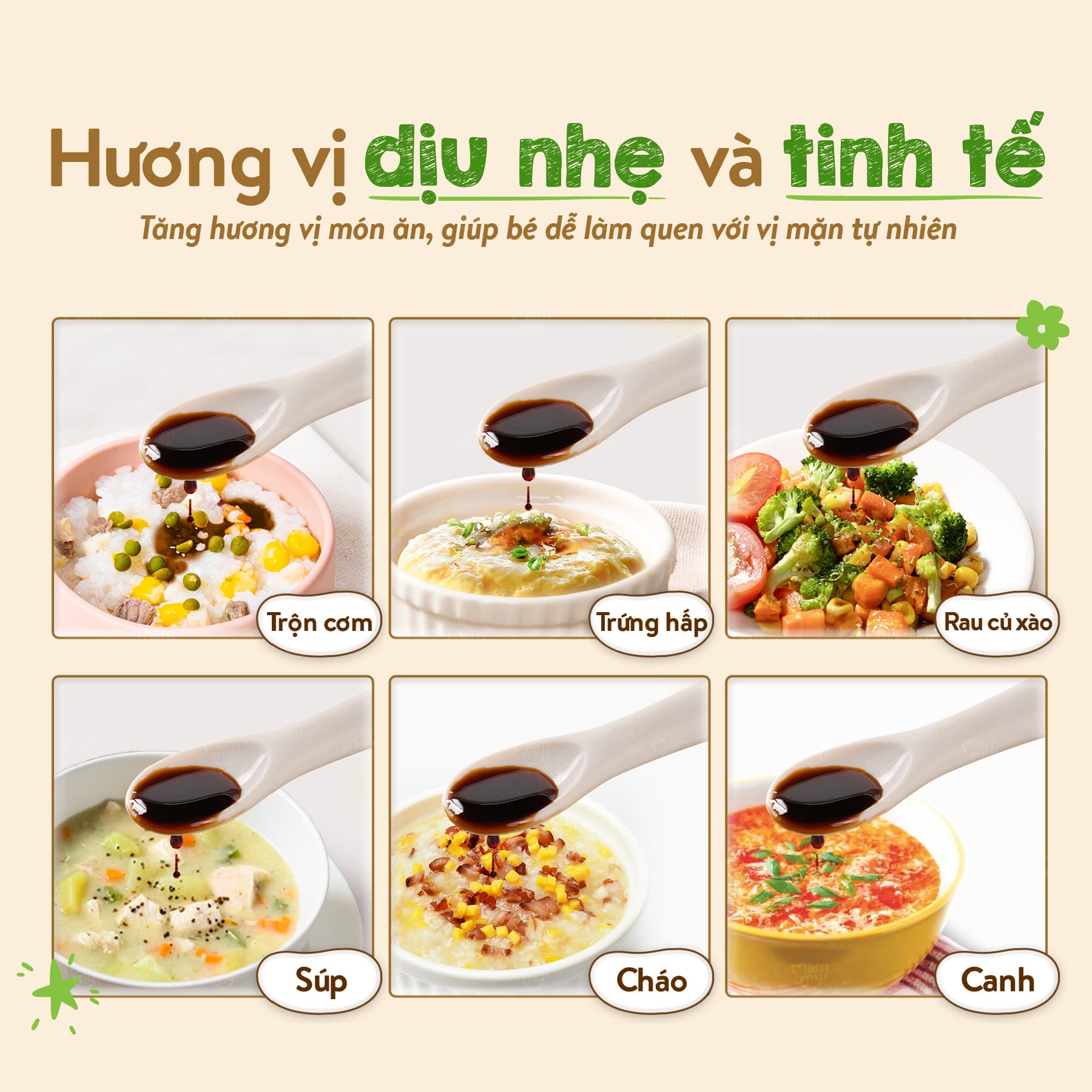 Nước tương giảm mặn giảm muối - Chai 60ml 2