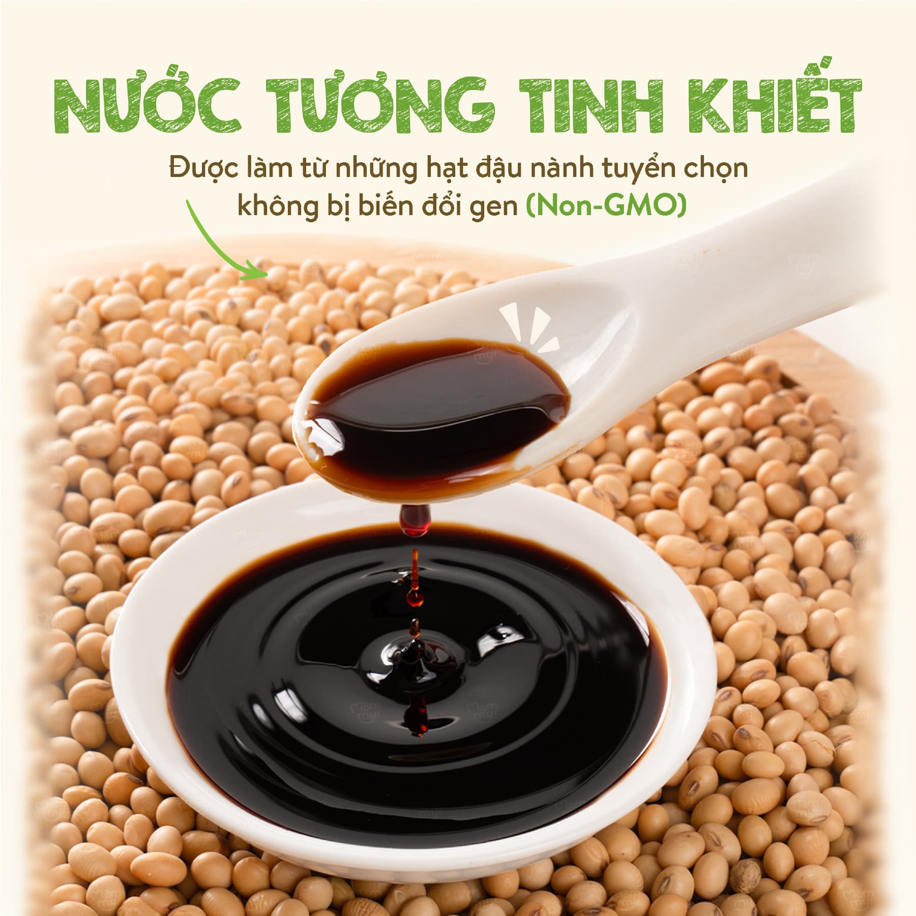 Nước tương giảm mặn giảm muối - Chai 60ml 3