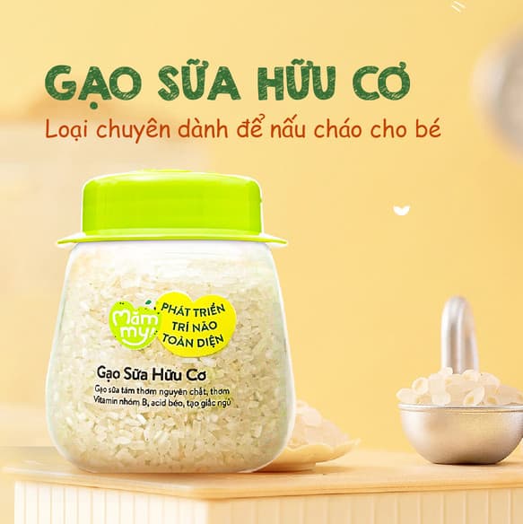 Hạt Gạo Sữa Hữu Cơ - Hũ 140g 7