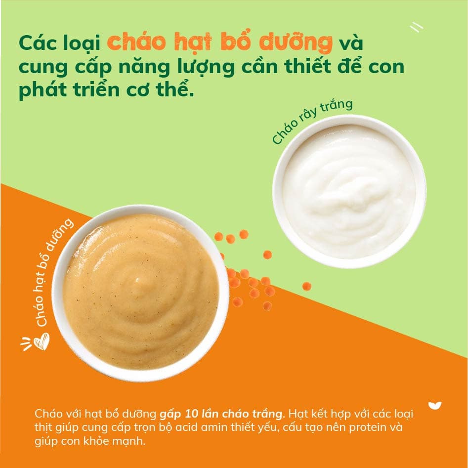 Set 9 hũ hạt quý ăn dặm [Tặng 9 Hũ Gạo sữa] 5