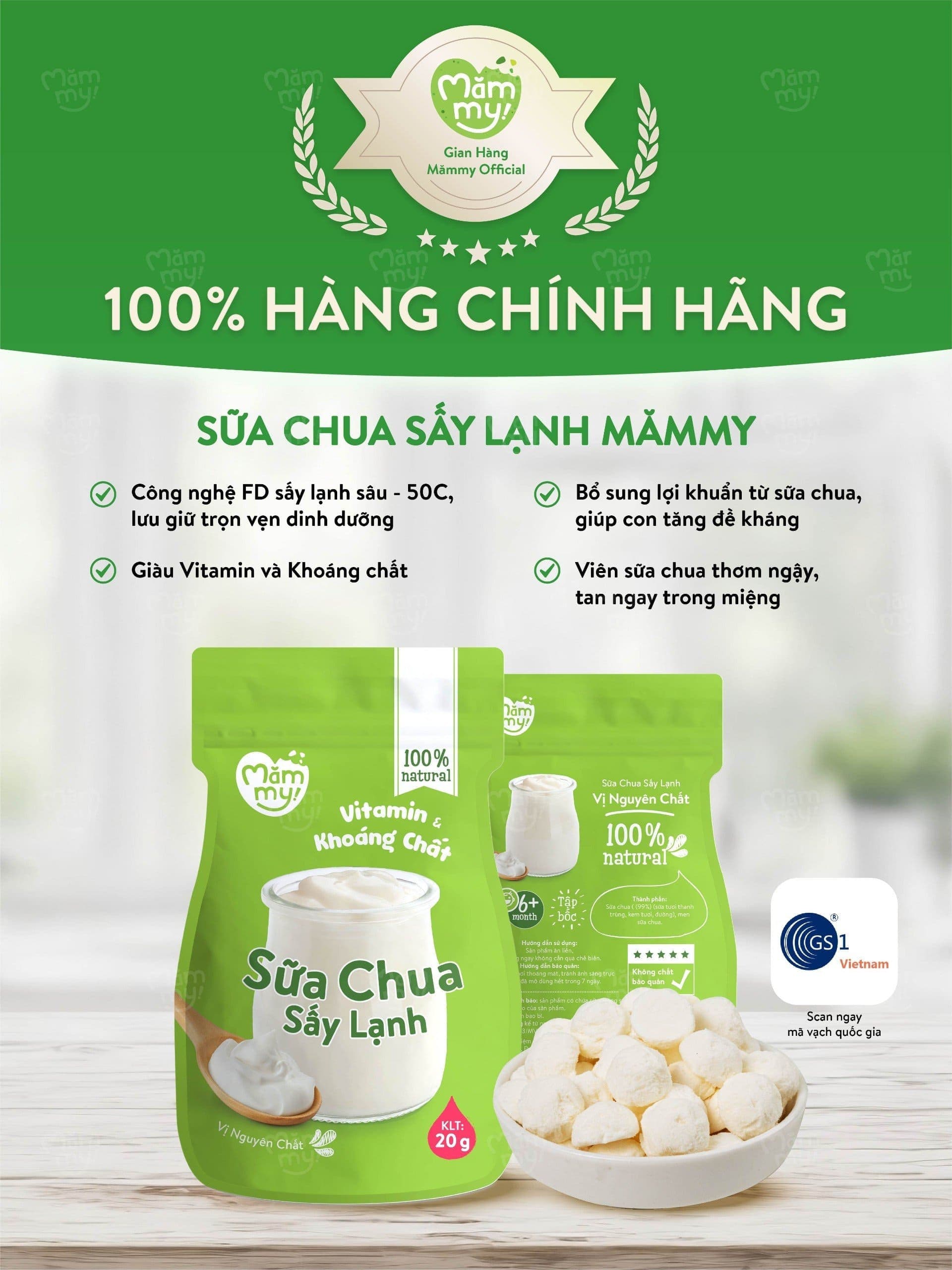 Sữa chua sấy Vị Chuối - Túi 20g 13