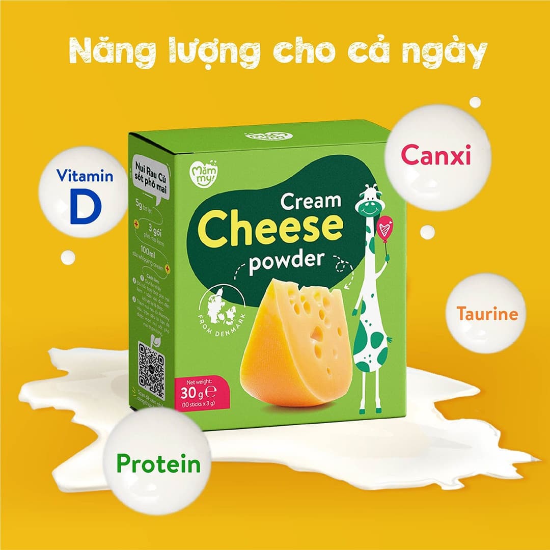 Combo 2 Hộp Phô Mai Kem - Tặng ĐŨA TẬP ĂN CHO BÉ 2