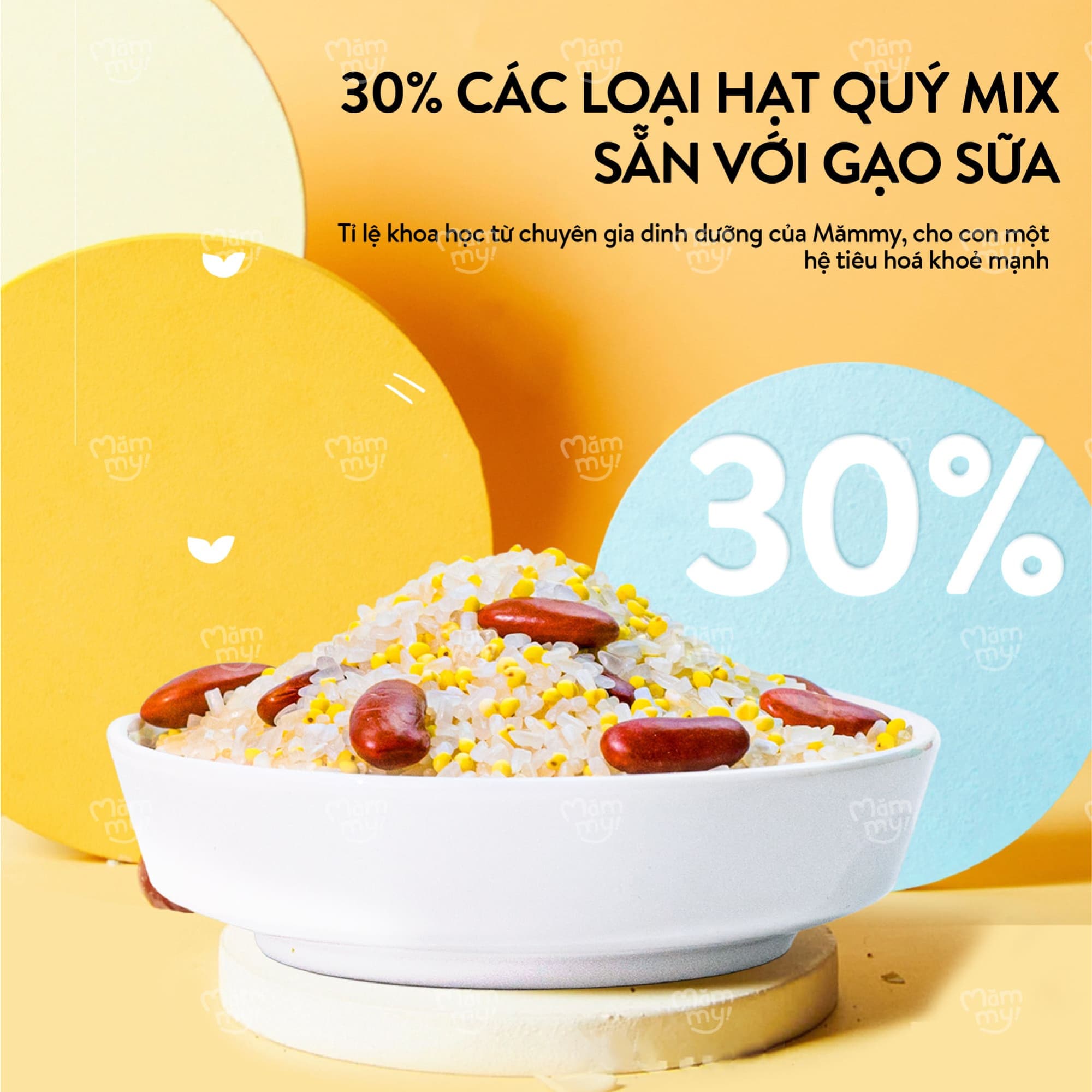 Set 9 hũ hạt mix gạo sữa nấu cháo [Tặng 9 hũ gạo sữa] 5