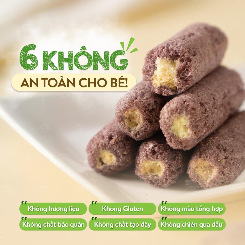 Bánh cuộn nhân kem Táo - Sữa Chua 60 g (10 thanh) 12