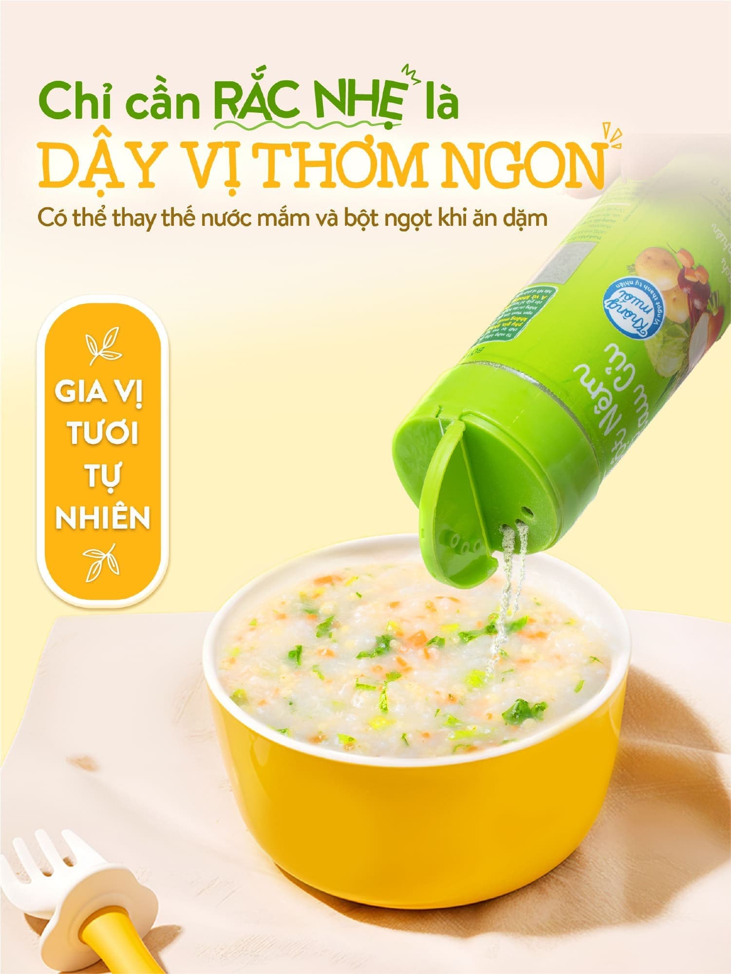Bột nêm rau củ vị rong biển Mămmy - Hũ 85g 15