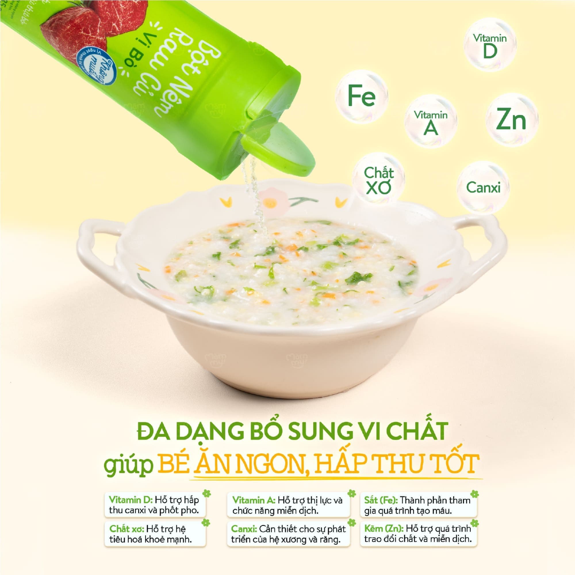 Bột nêm rau củ vị rong biển Mămmy - Hũ 85g 13