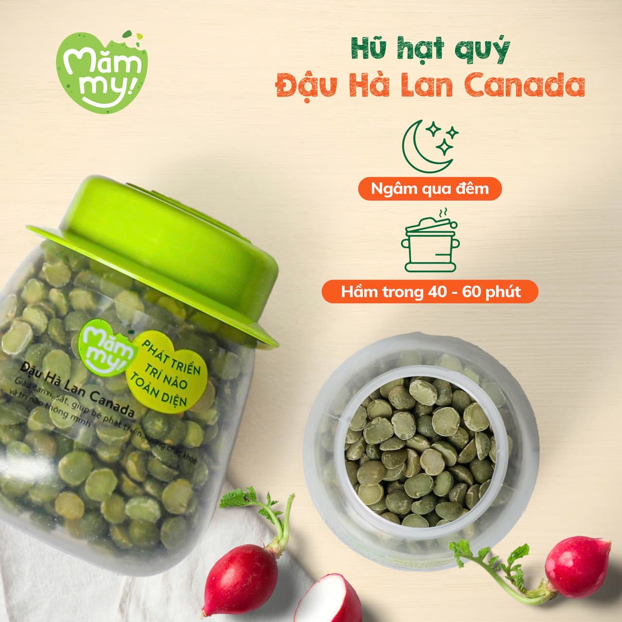 Set 9 hũ hạt quý ăn dặm [Tặng 9 Hũ Gạo sữa] 6