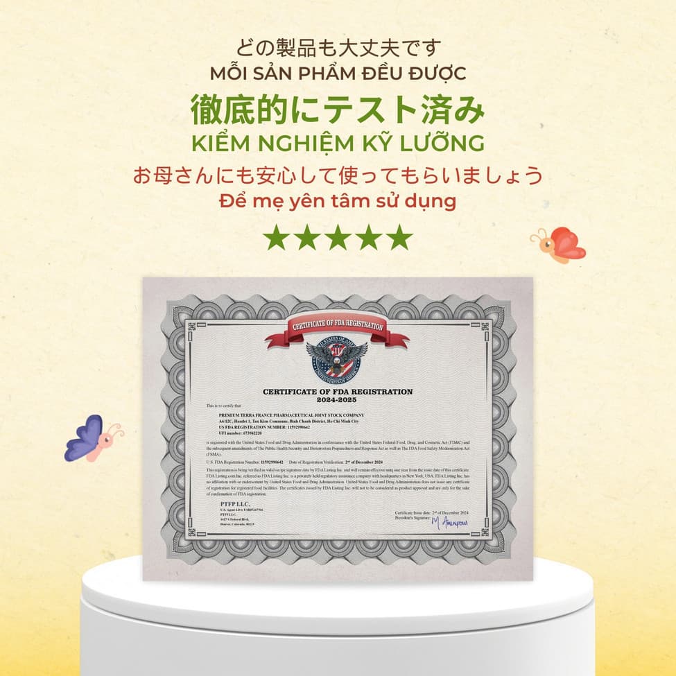 Combo 6 dầu ăn dặm DHA - Chai 55ml 4