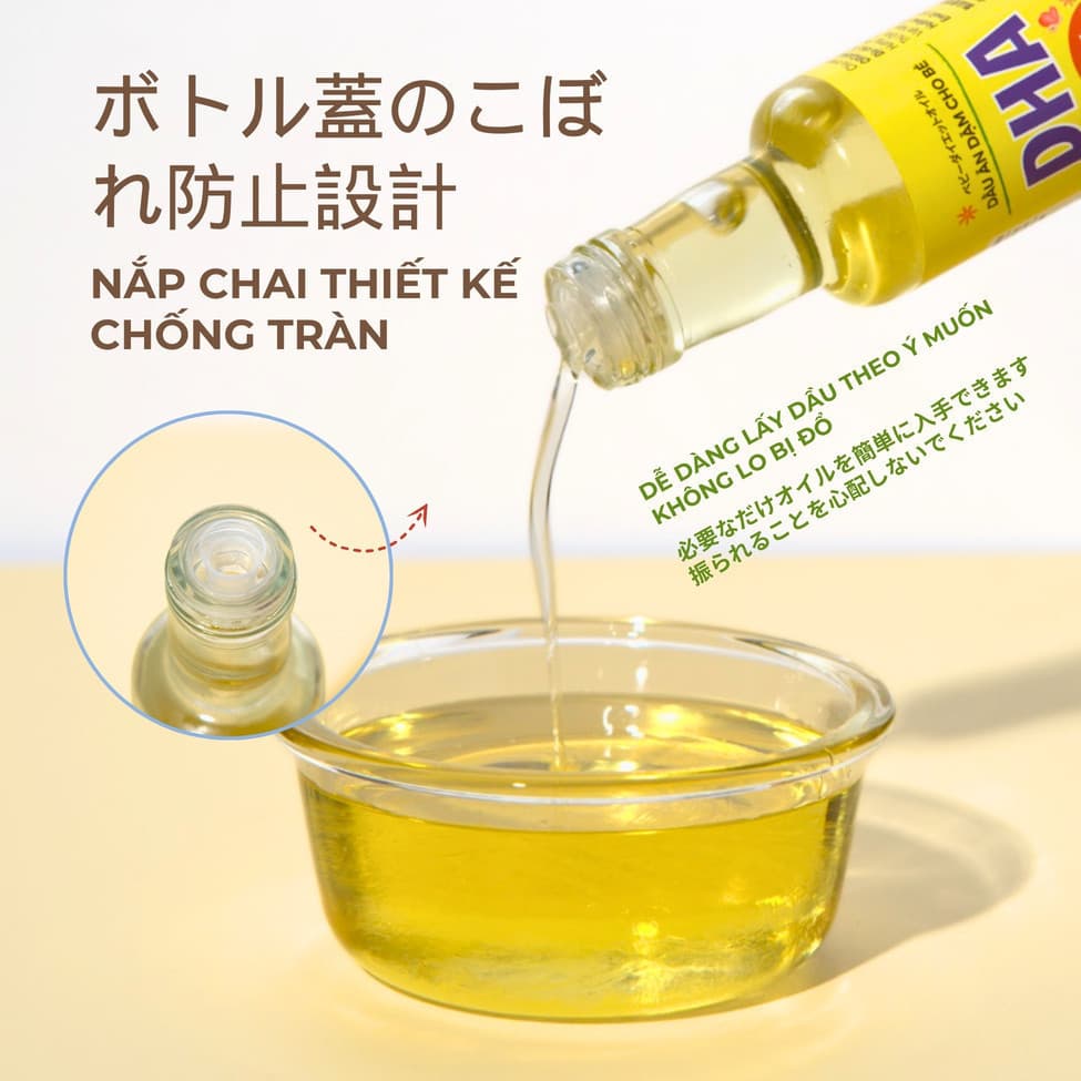 Combo 6 dầu ăn dặm DHA - Chai 55ml 8