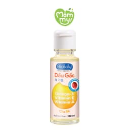 Dầu gấc ăn dặm Biobaby - Chai 100ml