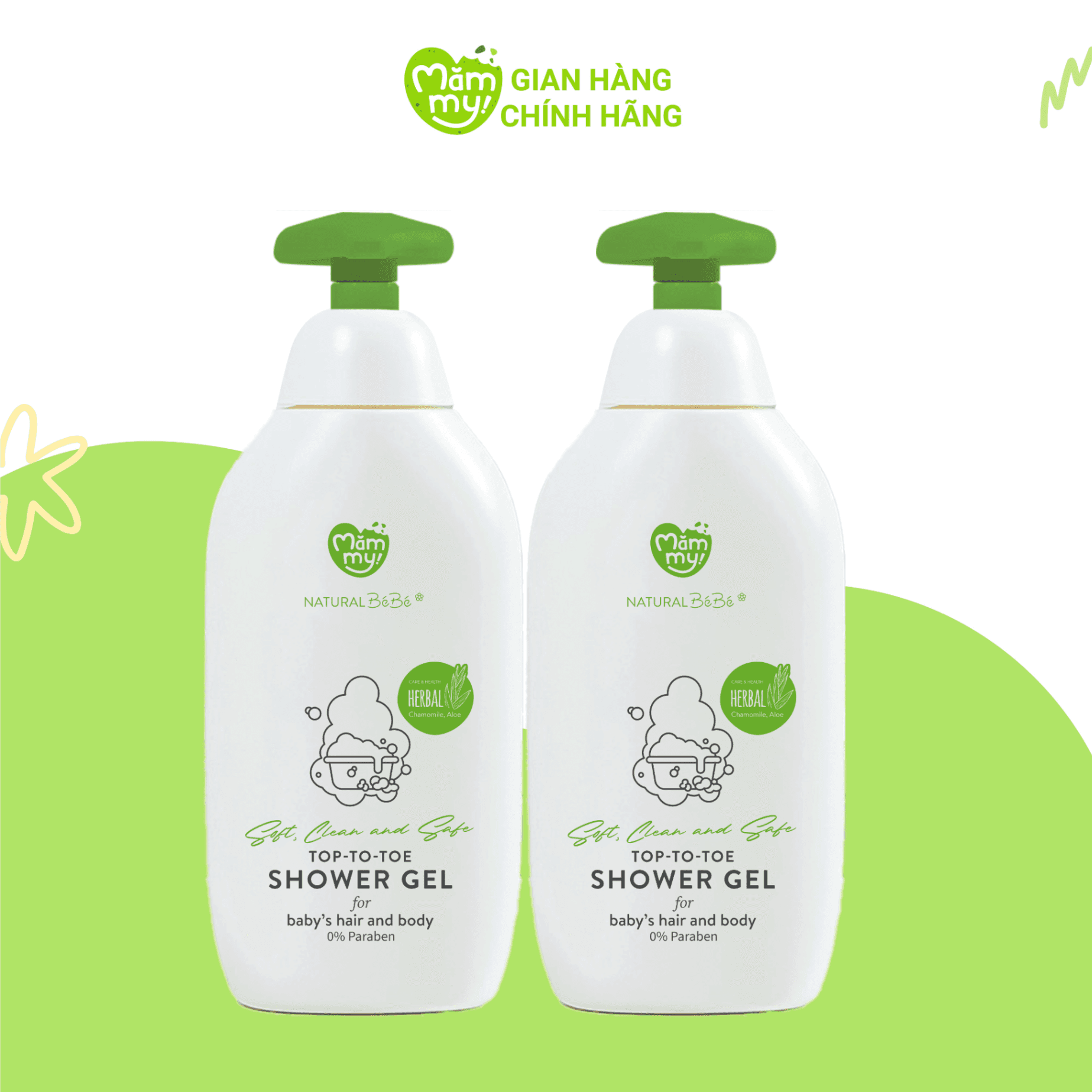 [DATE 2027] Sữa tắm thảo dược chai 200ml - Mua 2 tặng 2 2