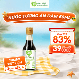 [DATE 7/2026] Nước Tương Ăn Dặm Mămmy Chai 60ml