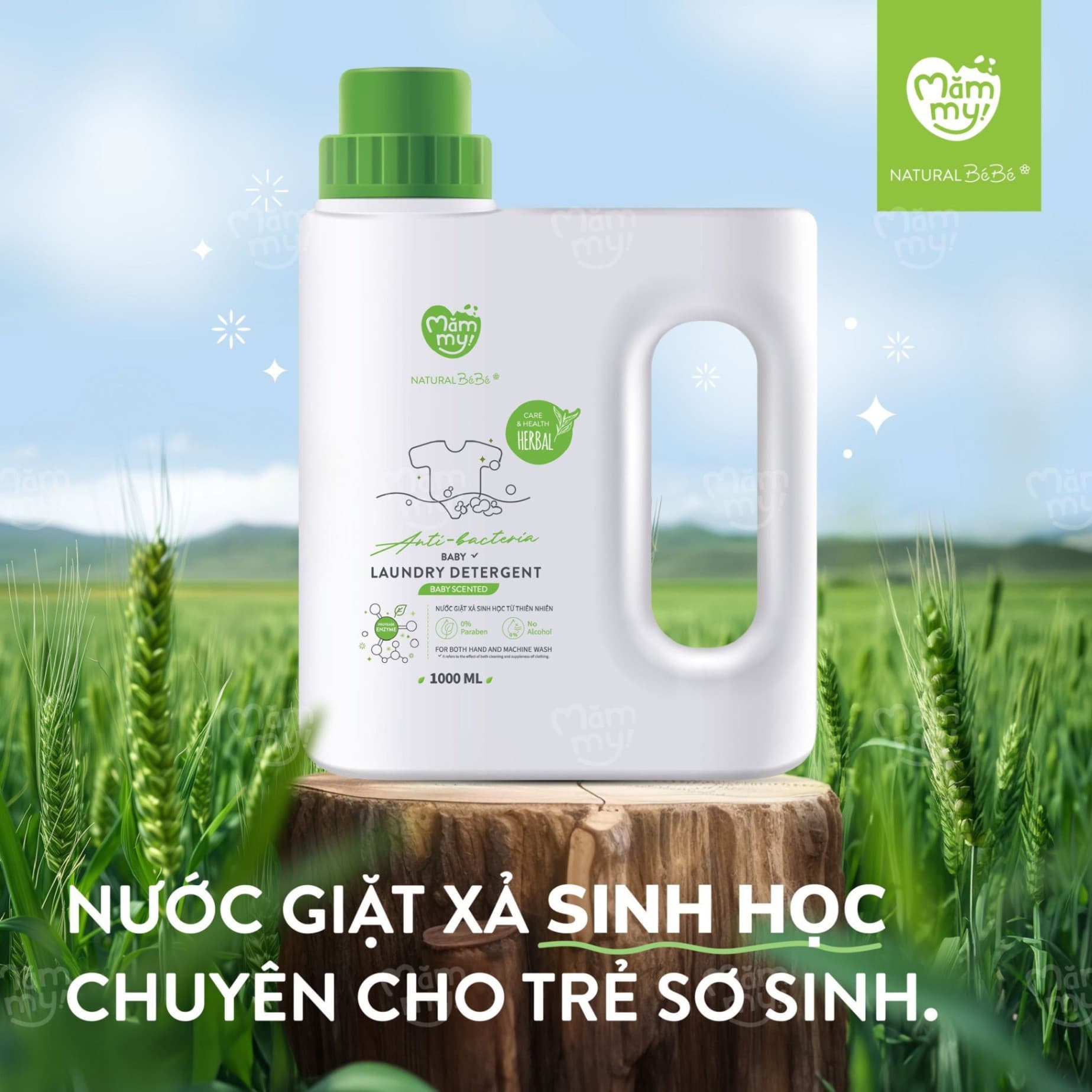 Nước Giặt Hương Em Bé Mămmy Túi 500ml 3