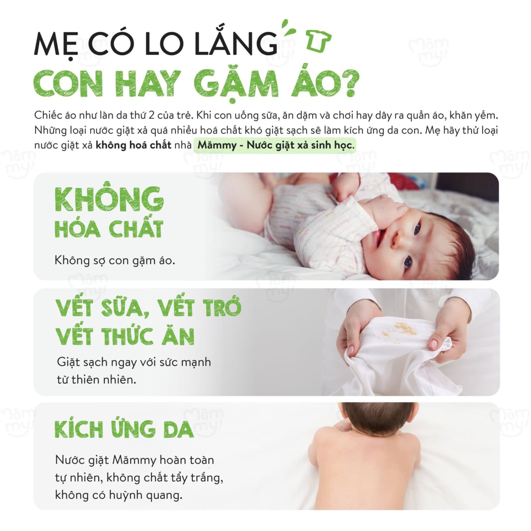 Nước Giặt Hương Em Bé Mămmy Túi 500ml 7