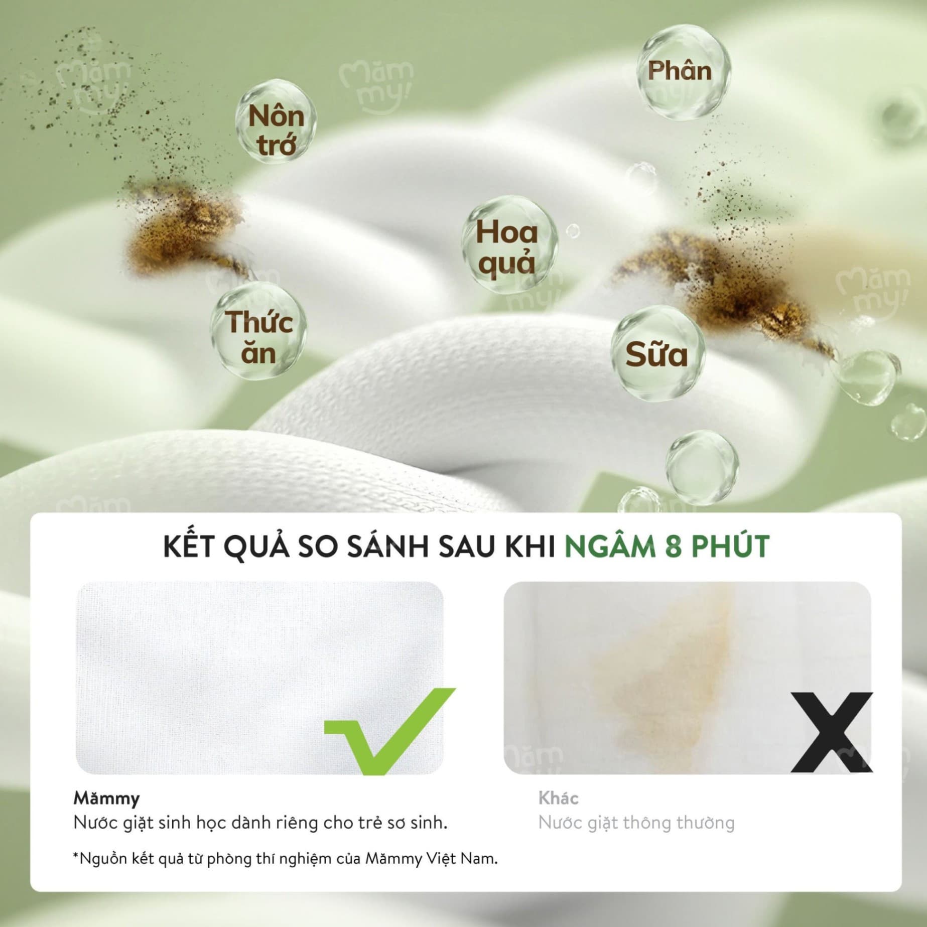 Nước Giặt Hương Em Bé Mămmy Túi 500ml 4