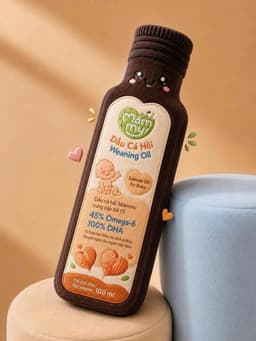 [QUÀ TẶNG] Gối ôm chai dầu Mămmy