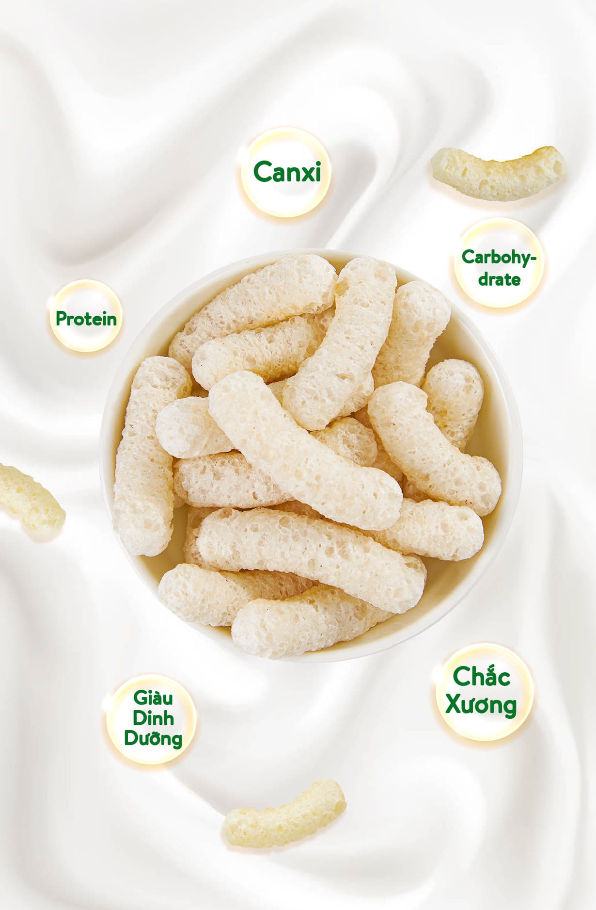 Bánh ăn dặm vị sữa chua nguyên chất - Túi 35g Premium 10
