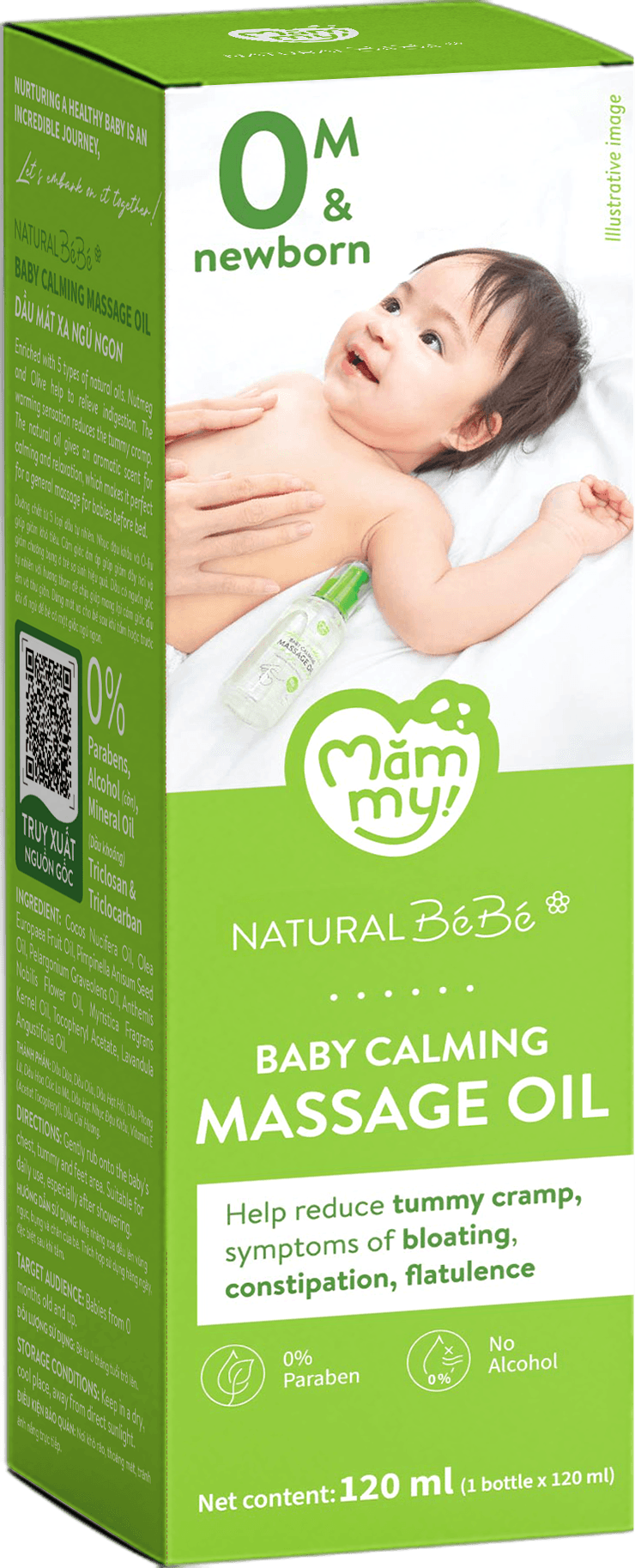 Dầu Massage thảo dược Baby Calming 1