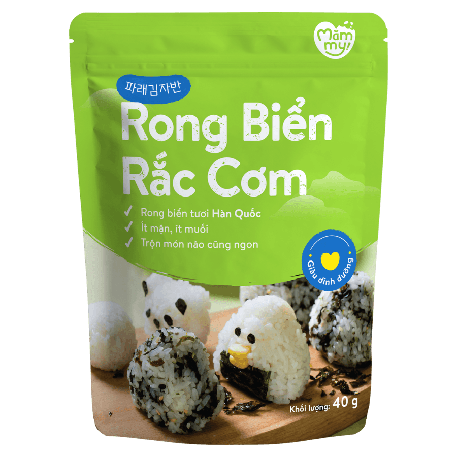 Rong biển rắc cơm Mămmy ít mặn, không tanh 1