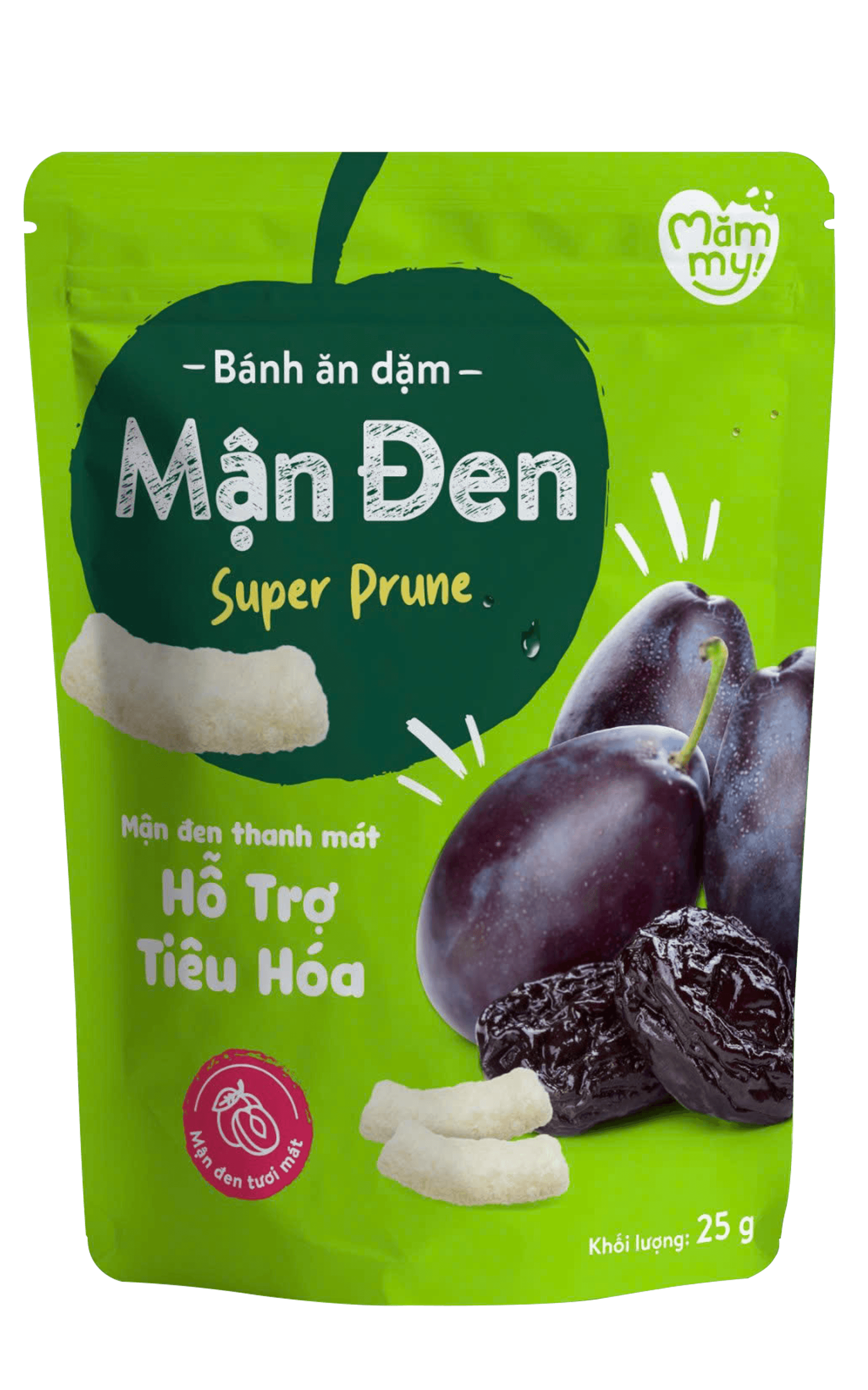 Bánh ăn dặm vị mận đen - Túi 25g 1