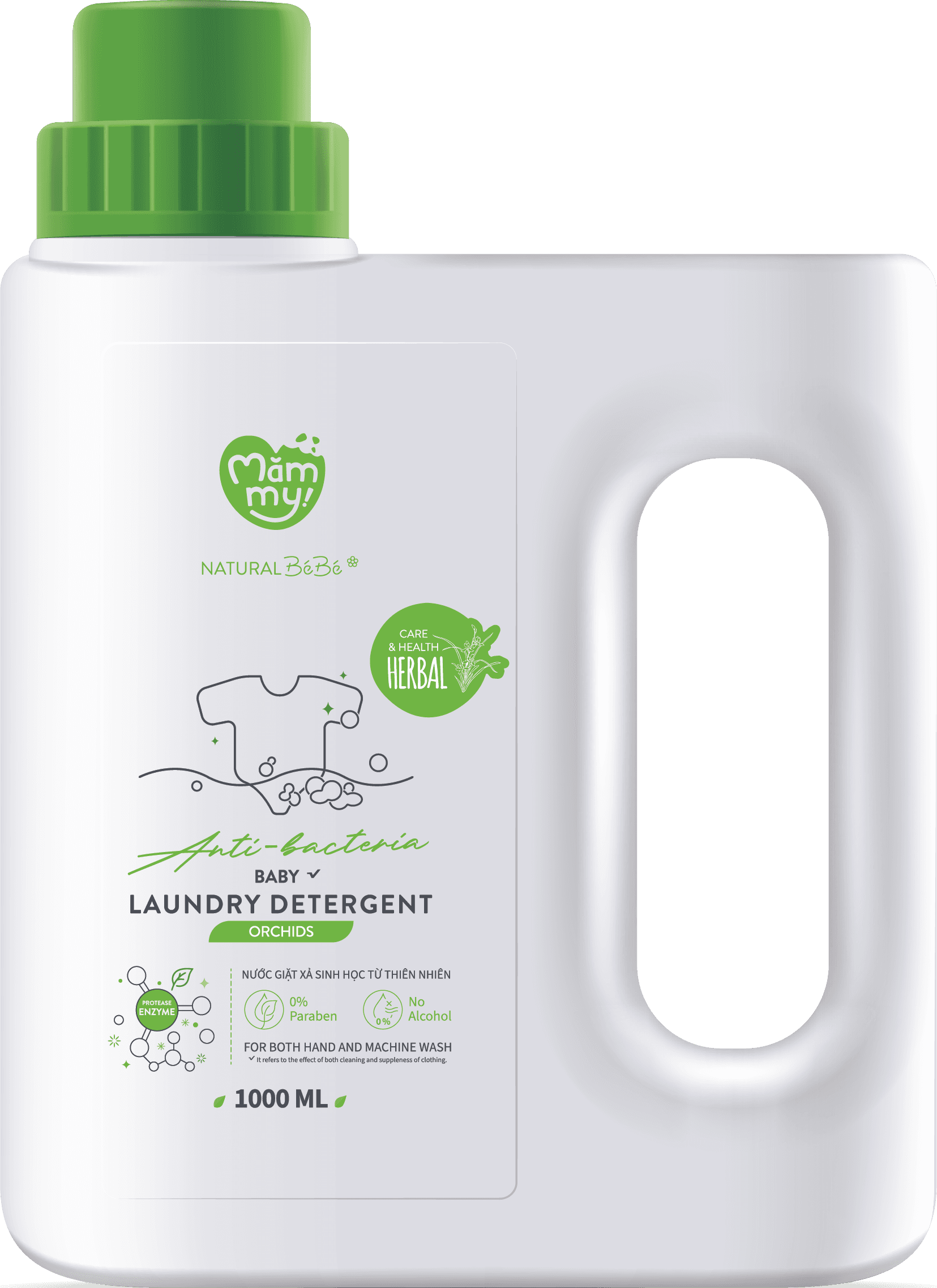 Nước giặt xả sinh học mùi nắng mới (Orrchis) 1