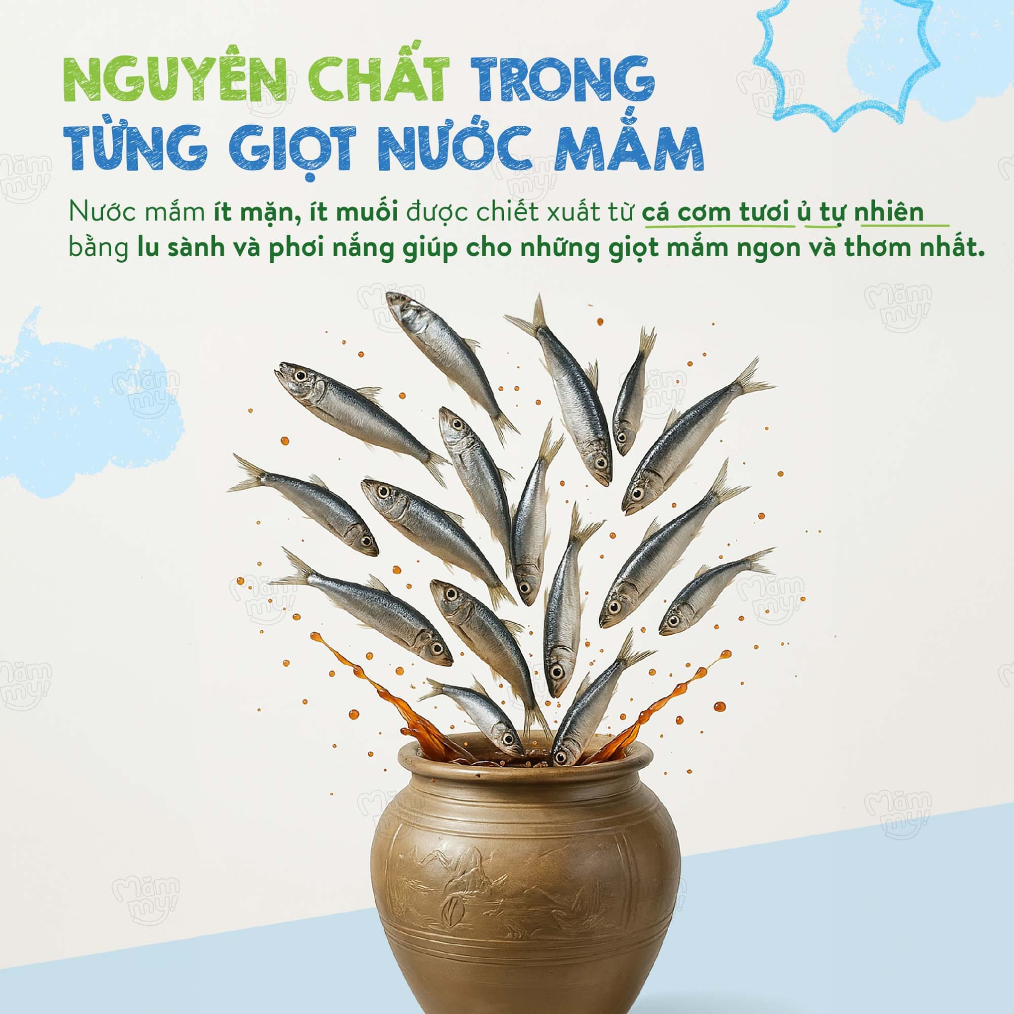 Nước mắm giảm mặn giảm muối - Chai 60ml 8