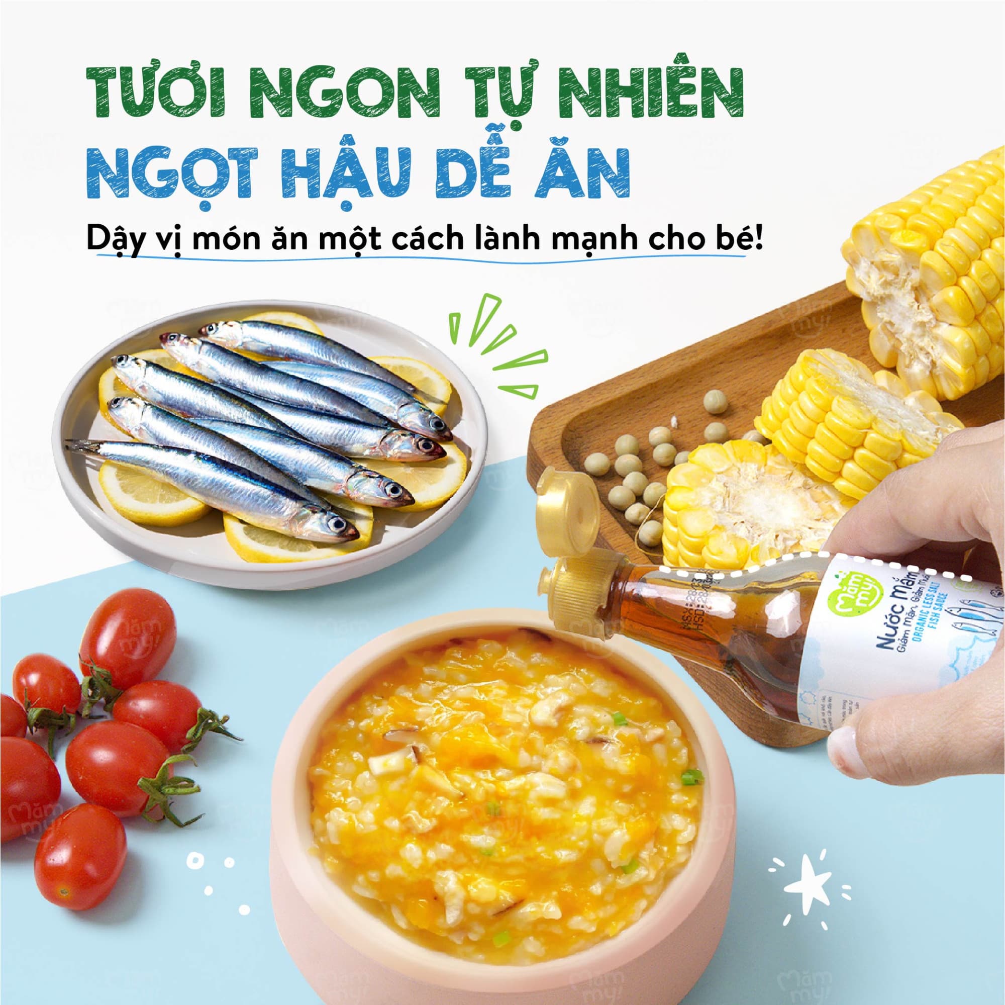 Nước mắm giảm mặn giảm muối - Chai 60ml 10