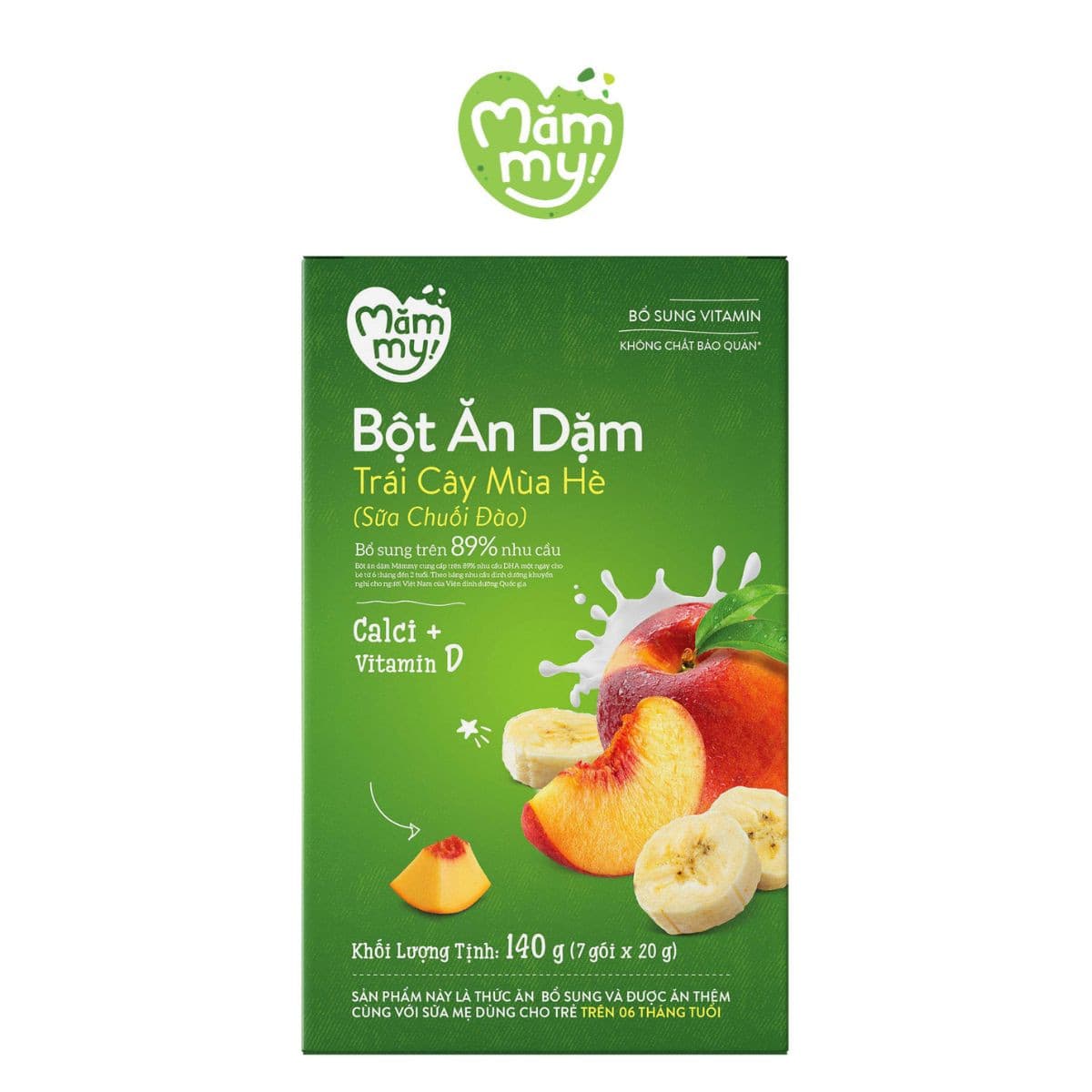 Bột ăn dặm Trái cây mùa hè - Hộp 140g