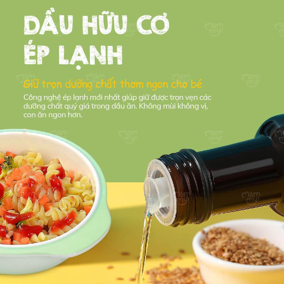 Dầu ăn dặm cá hồi - Chai 100ml 4