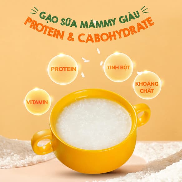 Hạt Gạo Sữa Hữu Cơ - Hũ 140g 6