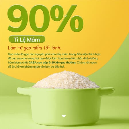 Hạt Gạo Sữa Hữu Cơ - Hũ 140g 4