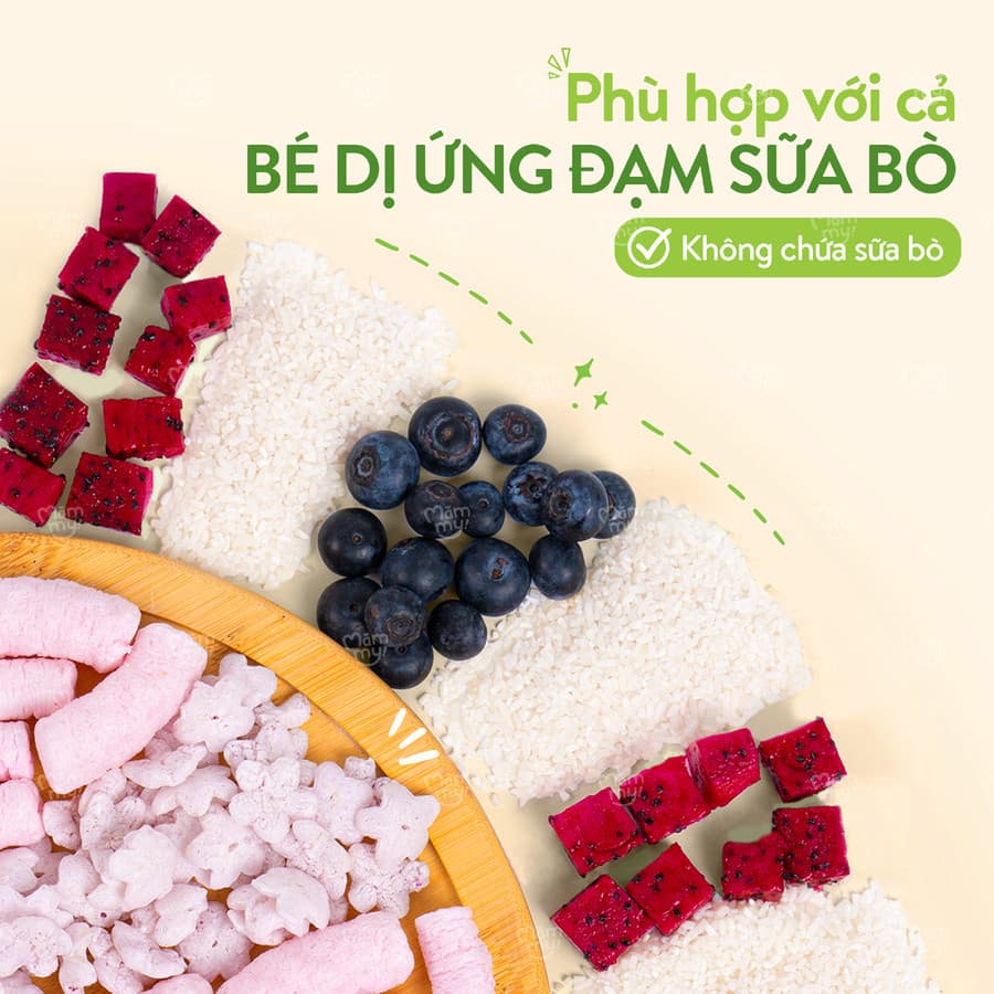 Bánh ăn dặm vị Thanh Long - Hộp 12 g (6 g x 2 túi) 10