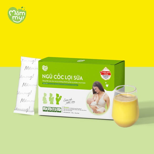 Bột ngũ cốc lợi sữa - Hộp 400g 2