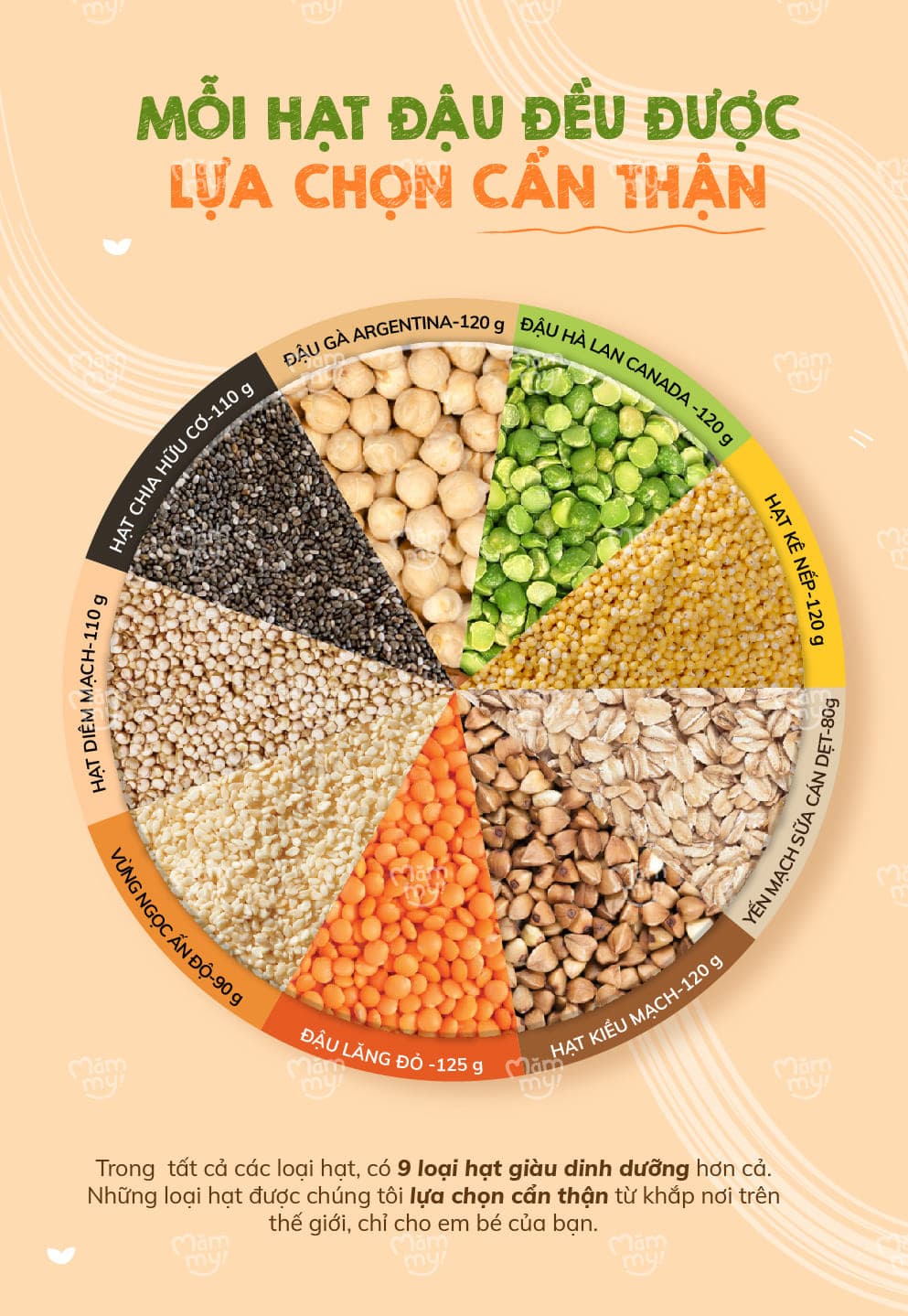 Hạt Diêm Mạch (Quinoa) - Hũ 115g 8