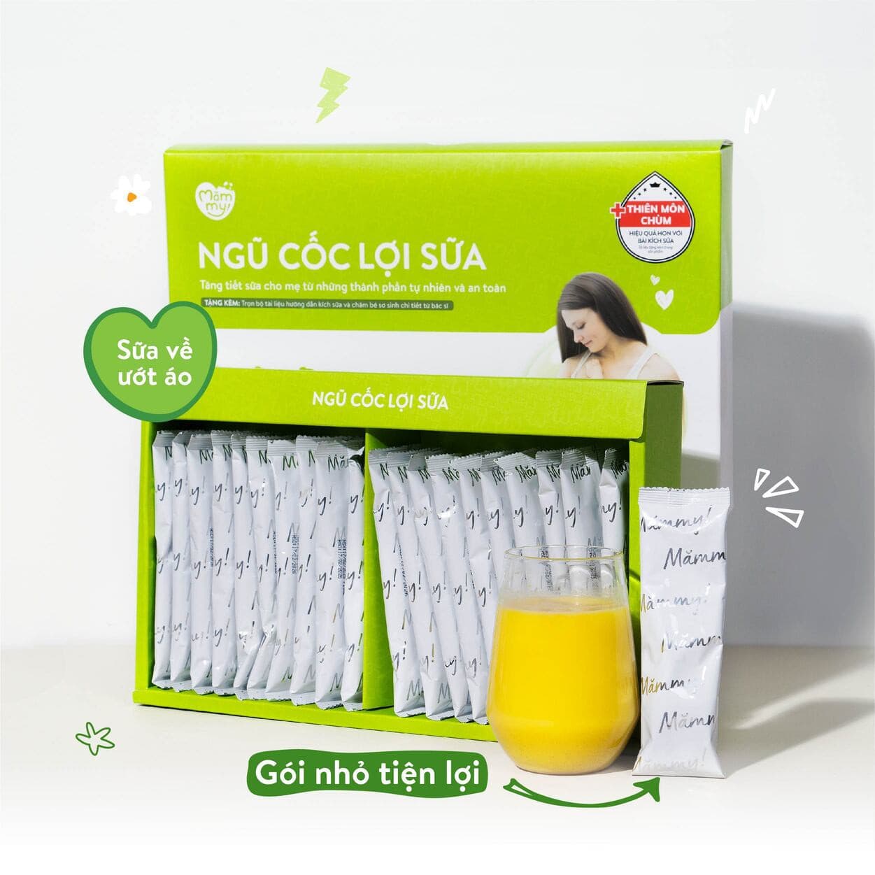 Bột ngũ cốc lợi sữa - Hộp 400g 5