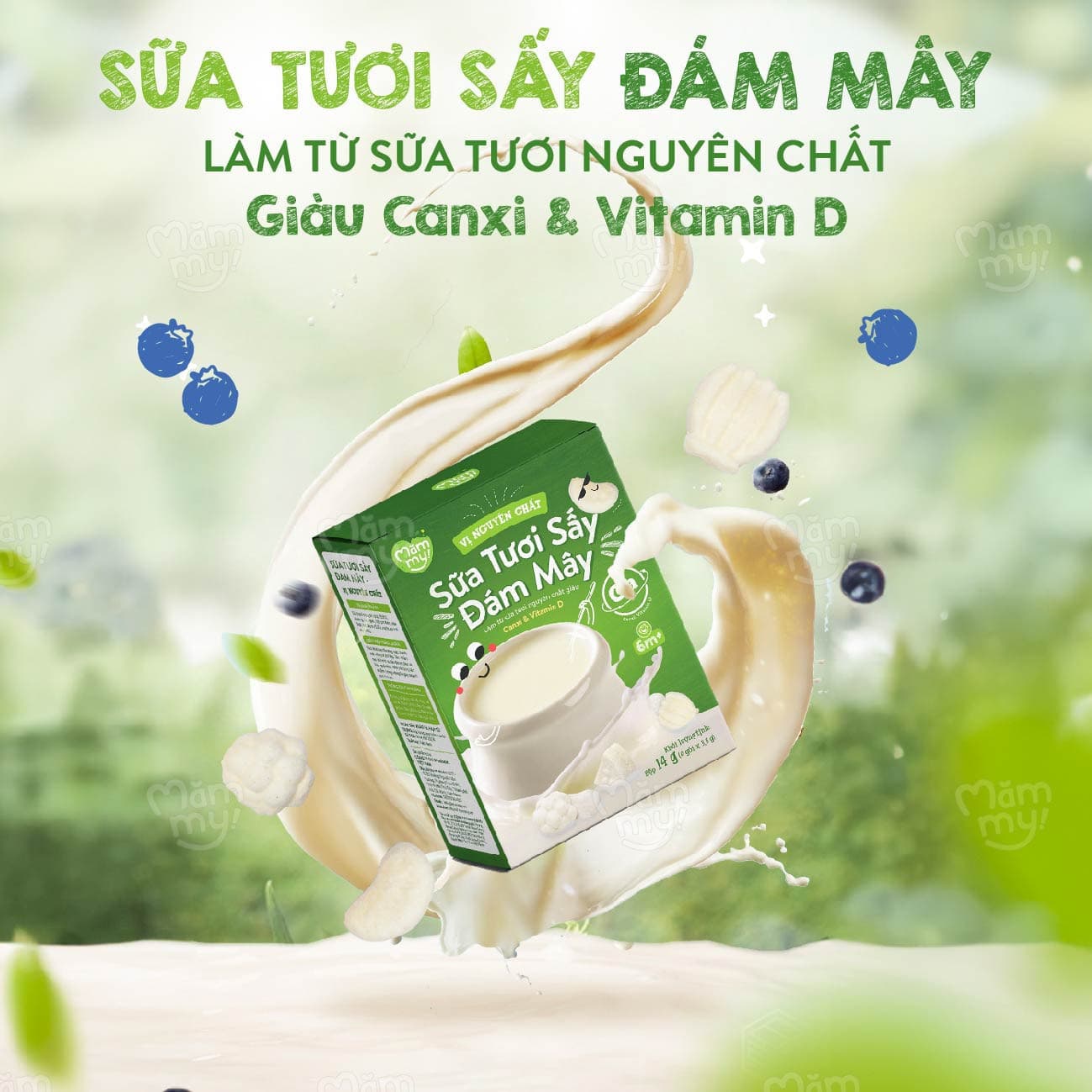 Sữa tươi sấy Vị Nguyên chất - Hộp 14g 42