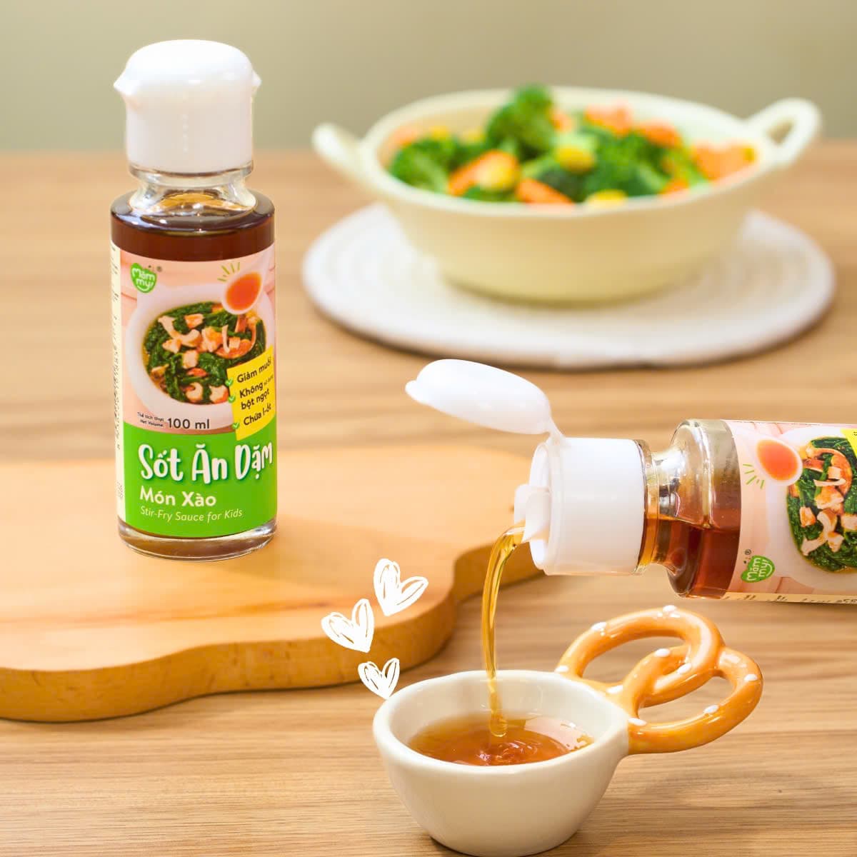 Sốt ăn dặm - Cháo & Canh 100ml 6