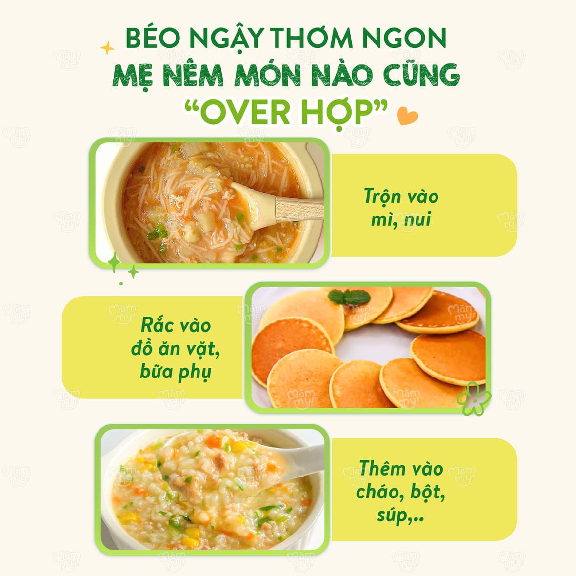 Bột phô mai Cải Xoăn & Cà Rốt 30 g (3 g x 10 gói) 6