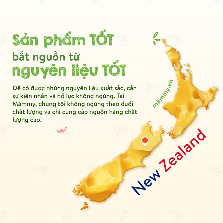 Bột phô mai Cải Xoăn & Cà Rốt 30 g (3 g x 10 gói) 4