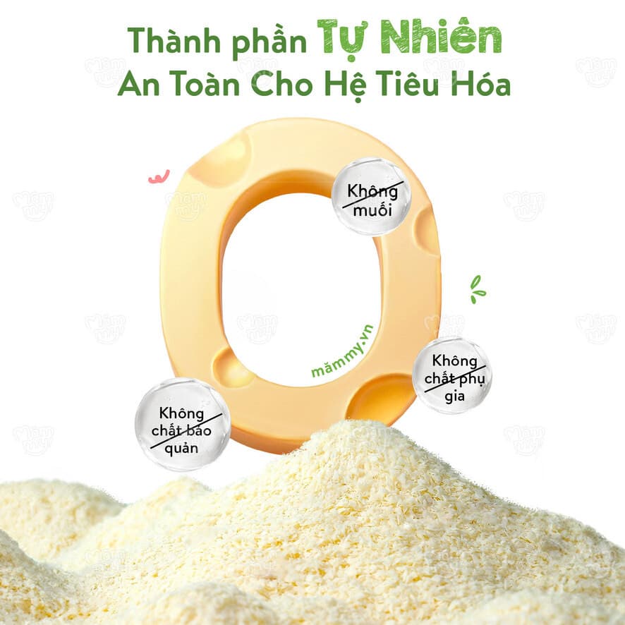 Bột phô mai Cải Xoăn & Cà Rốt 30 g (3 g x 10 gói) 5