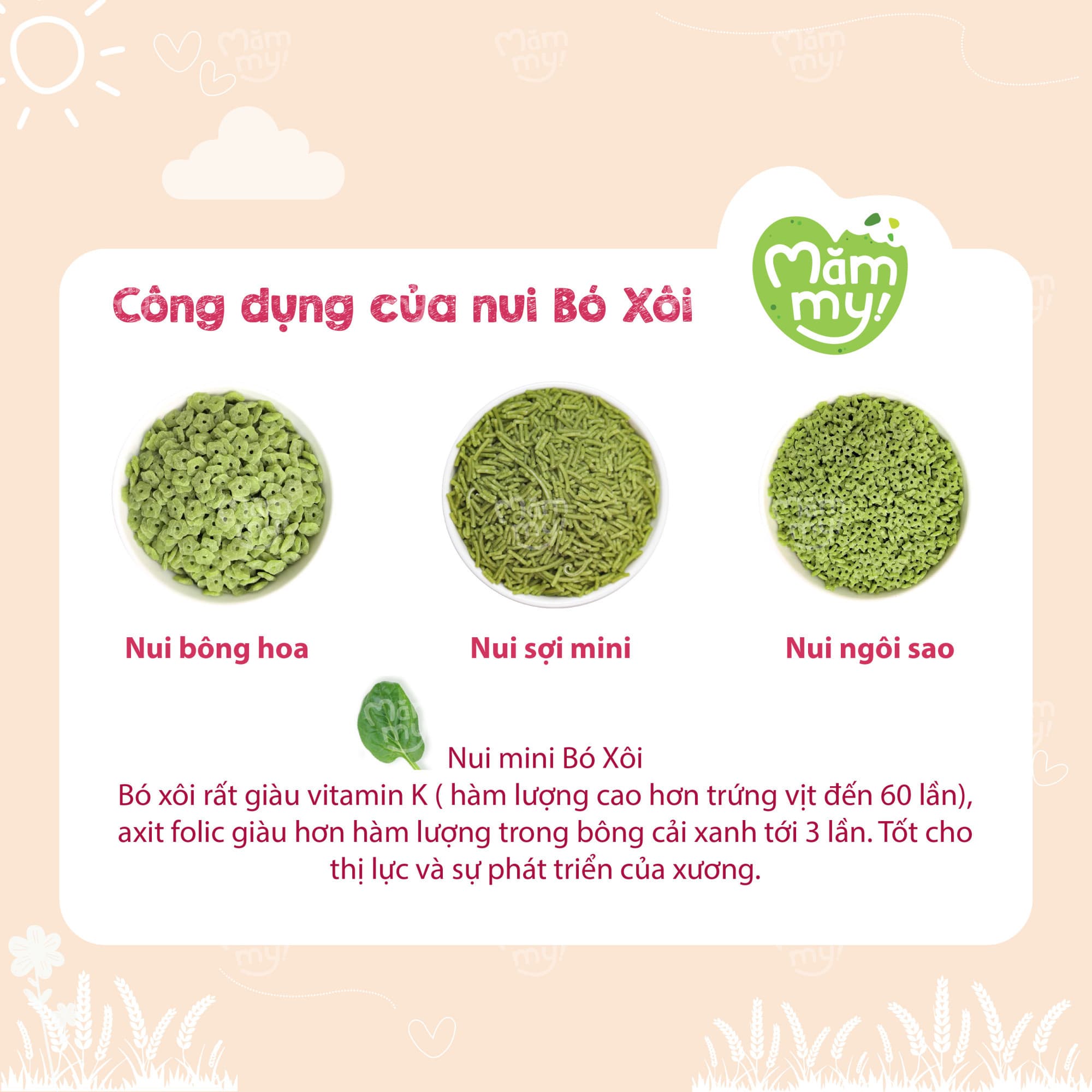 Combo 3 nui mini tập nhai - Tặng Chảo sunhouse 10